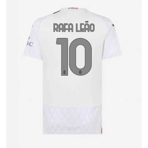 AC Milan Rafael Leao #10 Gostujuci Dres za Ženska 2023-24 Kratak Rukav